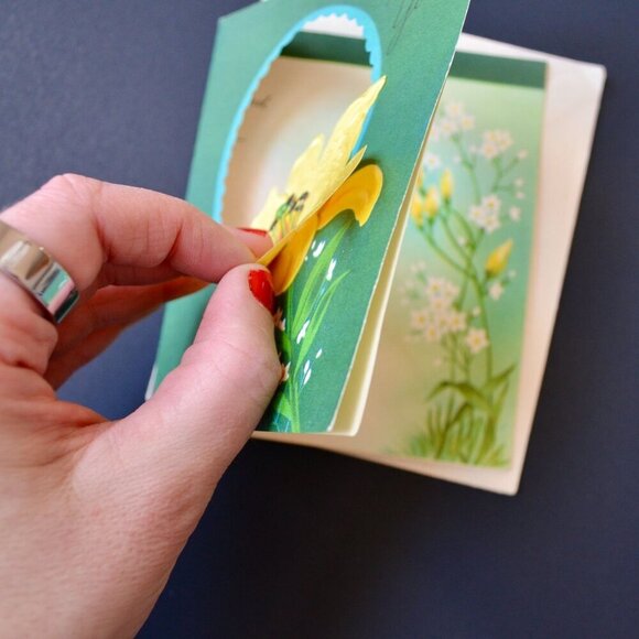 Doehla Fine Arts Card Made in USA Unused Joy to You w/ Envelope - Picture 2 of 6